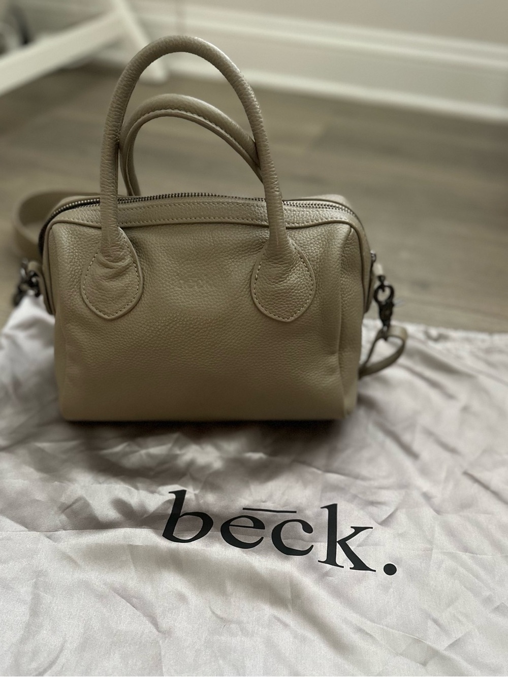 Beck Baby Hayes Bag Mushroom - Light Taupe - Picture 2 of 11